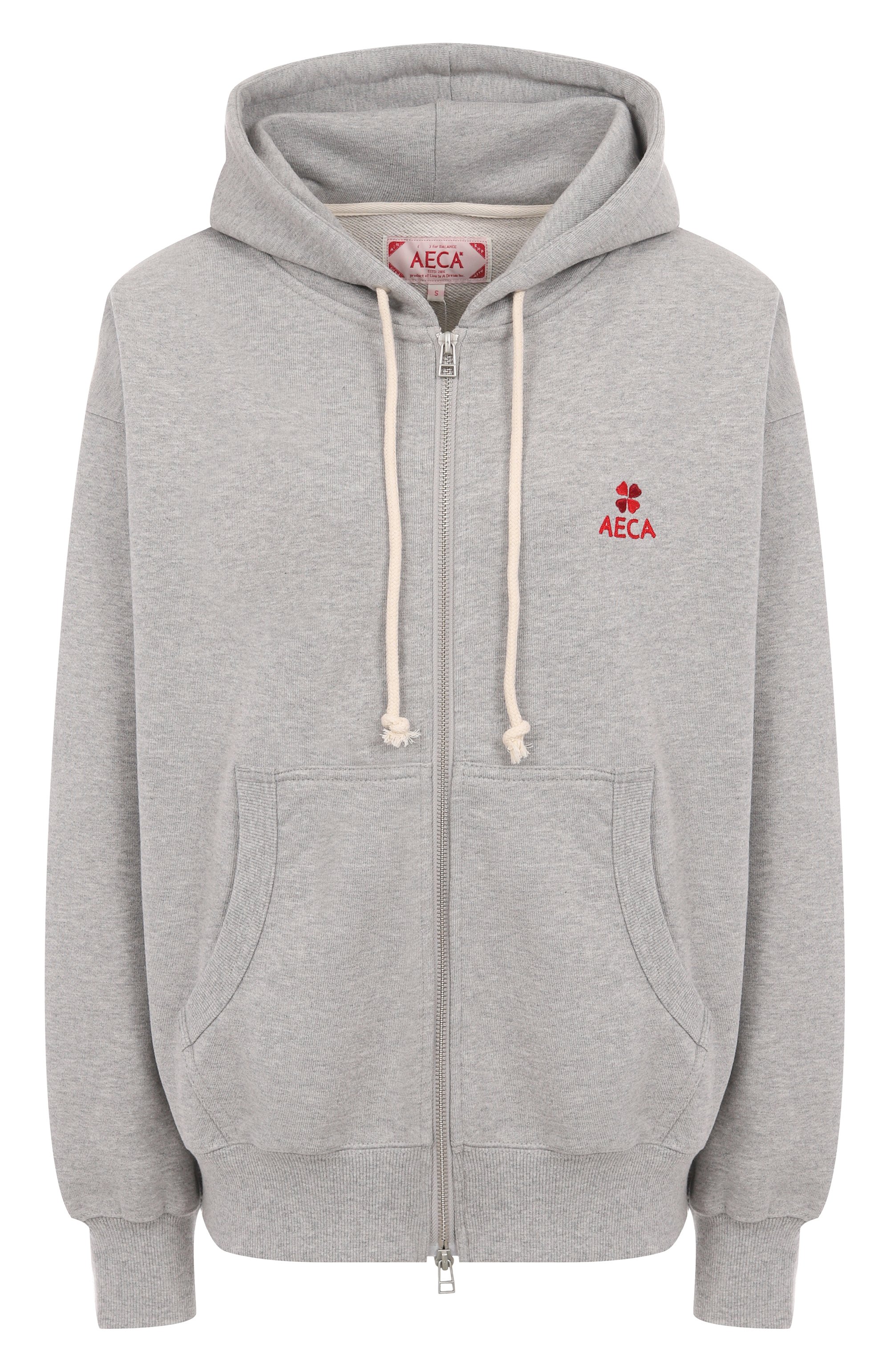 Хлопковая толстовка AECA WHITE, арт. AWCMFWBDTSZSO001C0.GREY (XL), фото 1