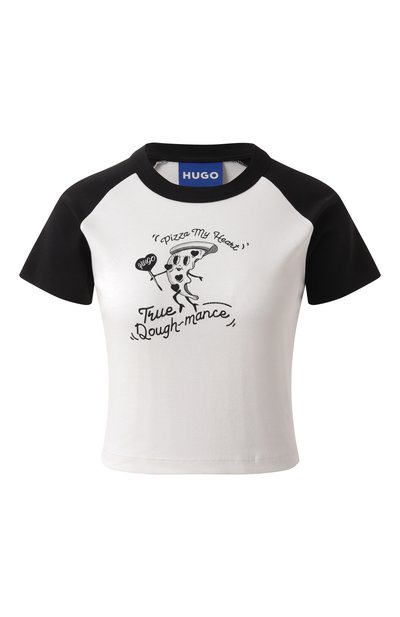 Женская хлопковая футболка HUGO BLUE, арт. 50533973