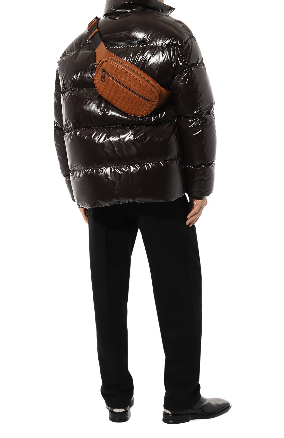 Кожаная поясная сумка  BOTTEGA VENETA, арт. 520452/V465X, фото 7