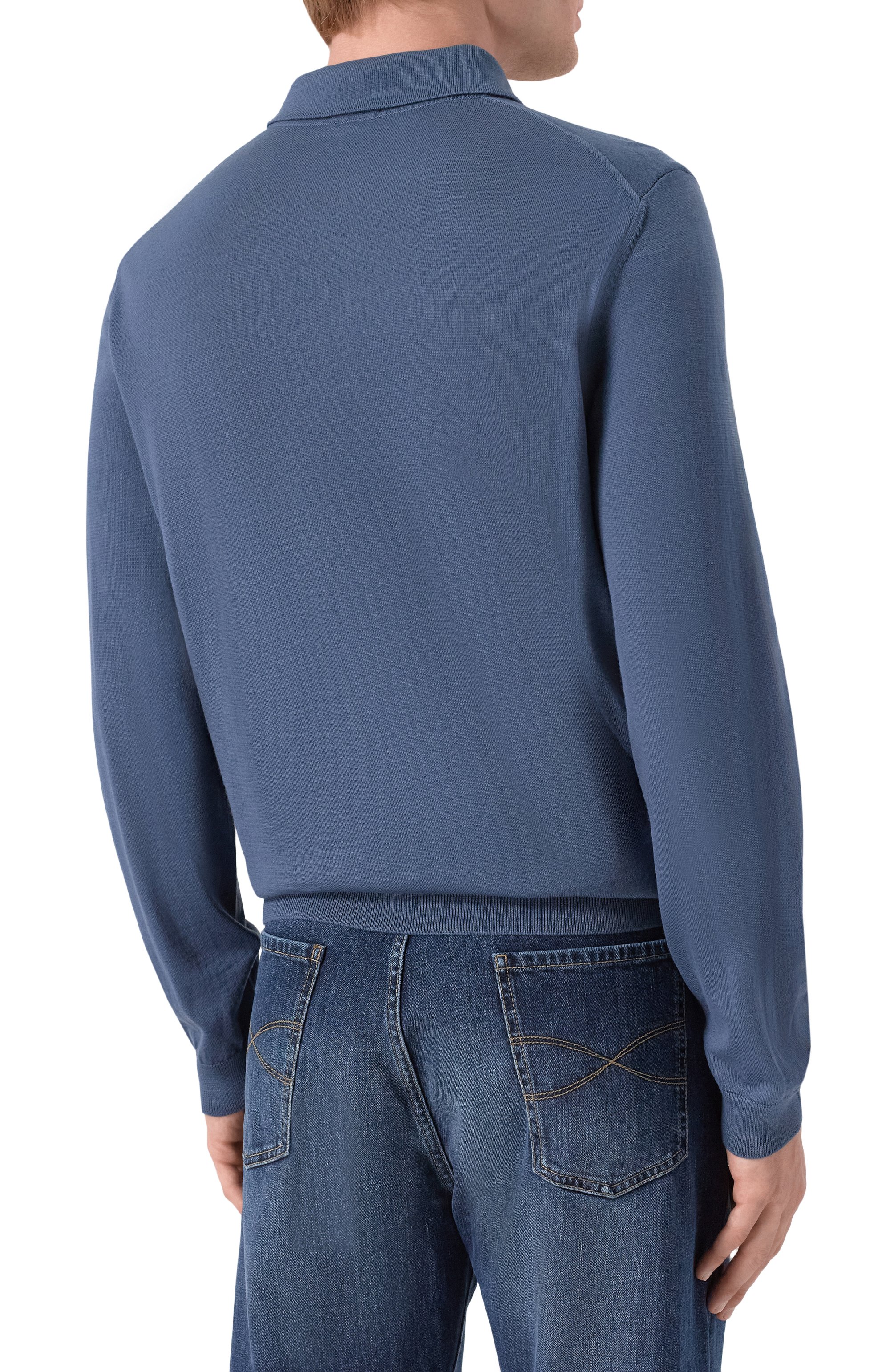 Шерстяное поло BOSS, арт. 50476355, фото 4