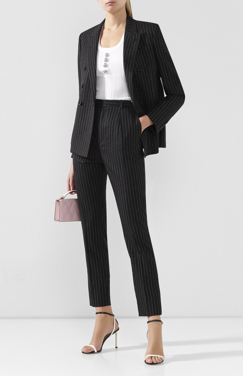 Топ из вискозы BALMAIN, арт. TF00297/K063, фото 2