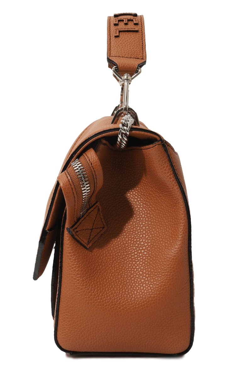 Женская сумка ninon large LANCEL светло-коричневого цвета, арт. A09223 | Фото 4 (Размер: large; Материал: Натуральная кожа; Ремень/цепочка: На ремешке; Сумки-технические: Сумки top-handle)