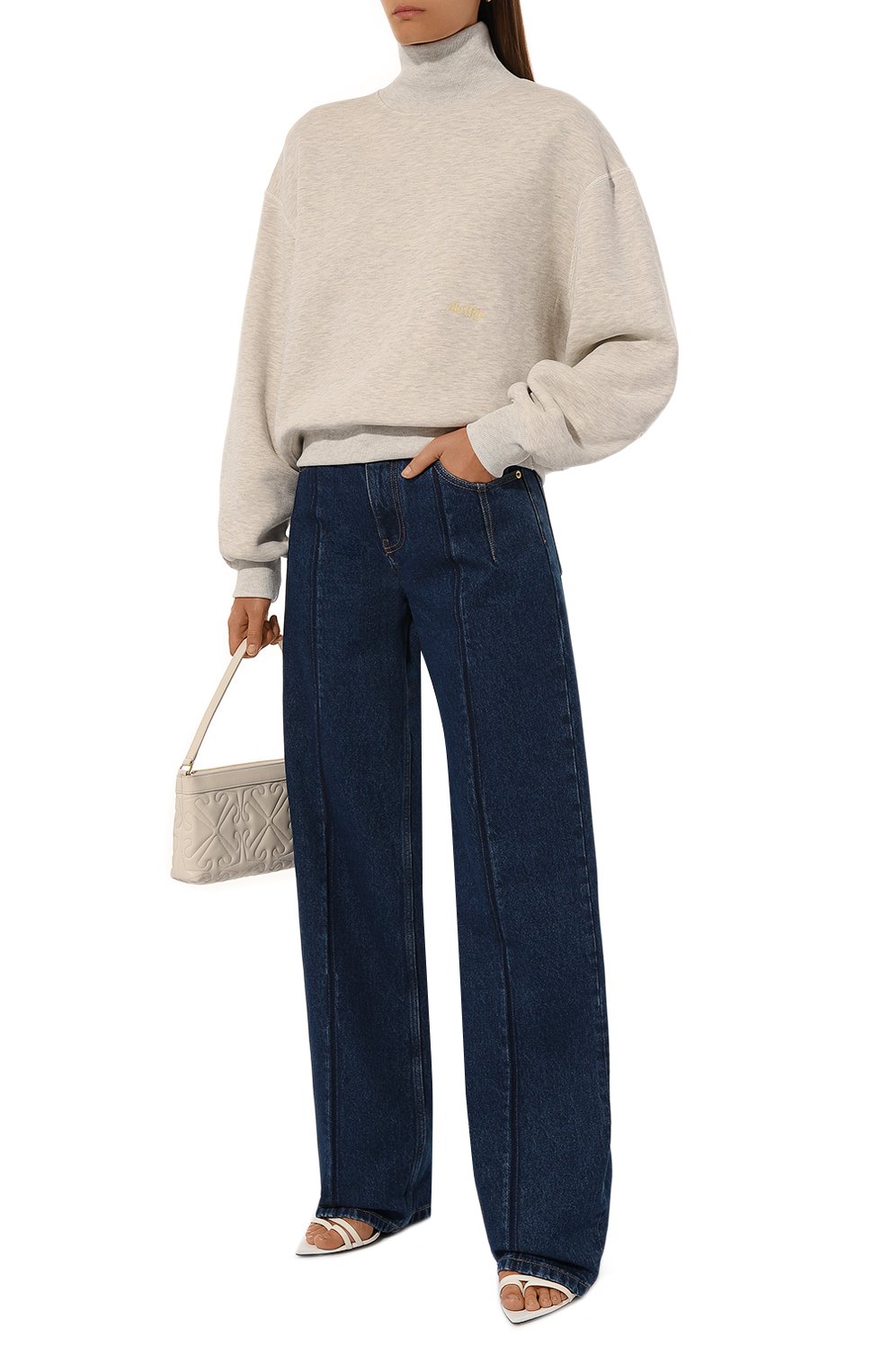 Джинсы DARKPARK синего цвета по цене 59900 руб., арт. WTR66 DBL01W072/LU-PLEAT EFFECT FITTED DENIM, фото 2 Джинсы DARKPARK, арт. WTR66 DBL01W072/LU-PLEAT EFFECT FITTED DENIM, фото 2