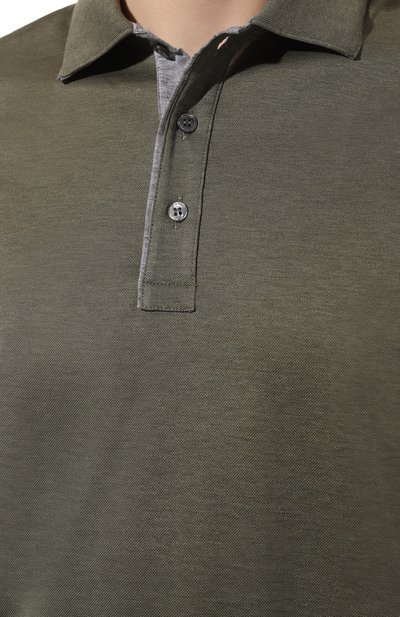 Хлопковое поло PAUL&SHARK, арт. 25411224/M, фото 5