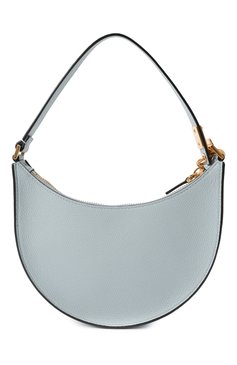 Женская сумка vlogo signature mini VALENTINO голубого цвета, арт. 5W2P0W19/RQR | Фото 6 (Материал сплава: Проставлено; Материал: Натуральная кожа; Размер: mini; Драгоценные камни: Проставлено)