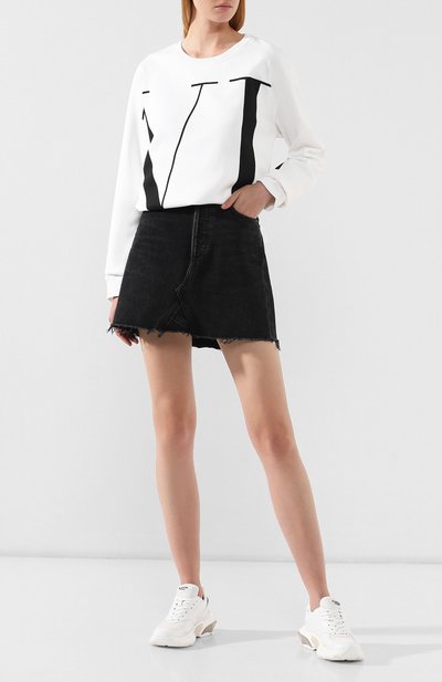 Хлопковый свитшот VALENTINO, арт. SB3MF06H4AN, фото 2