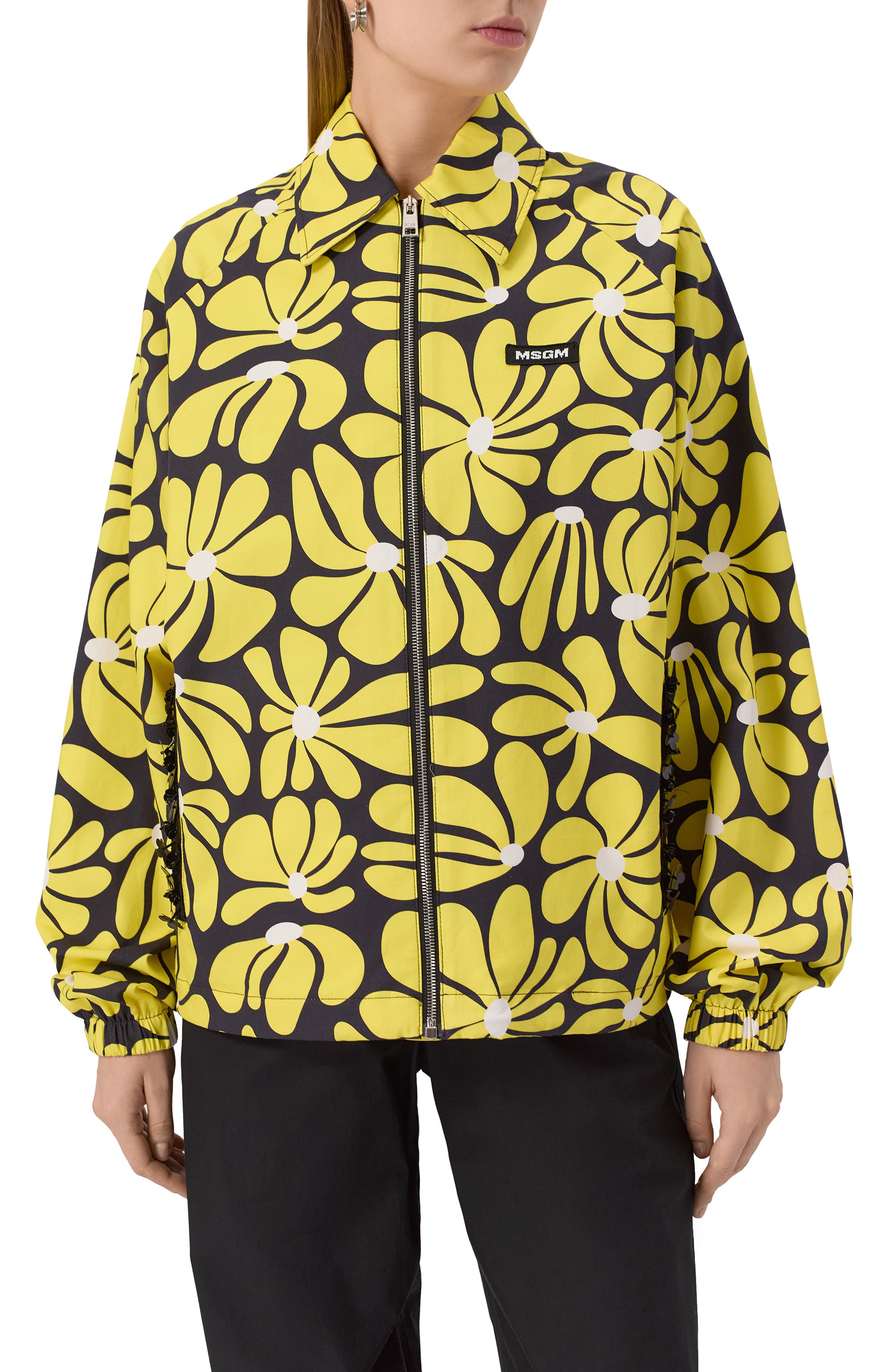 Хлопковая куртка MSGM, арт. 3841MDH02/257156, фото 3