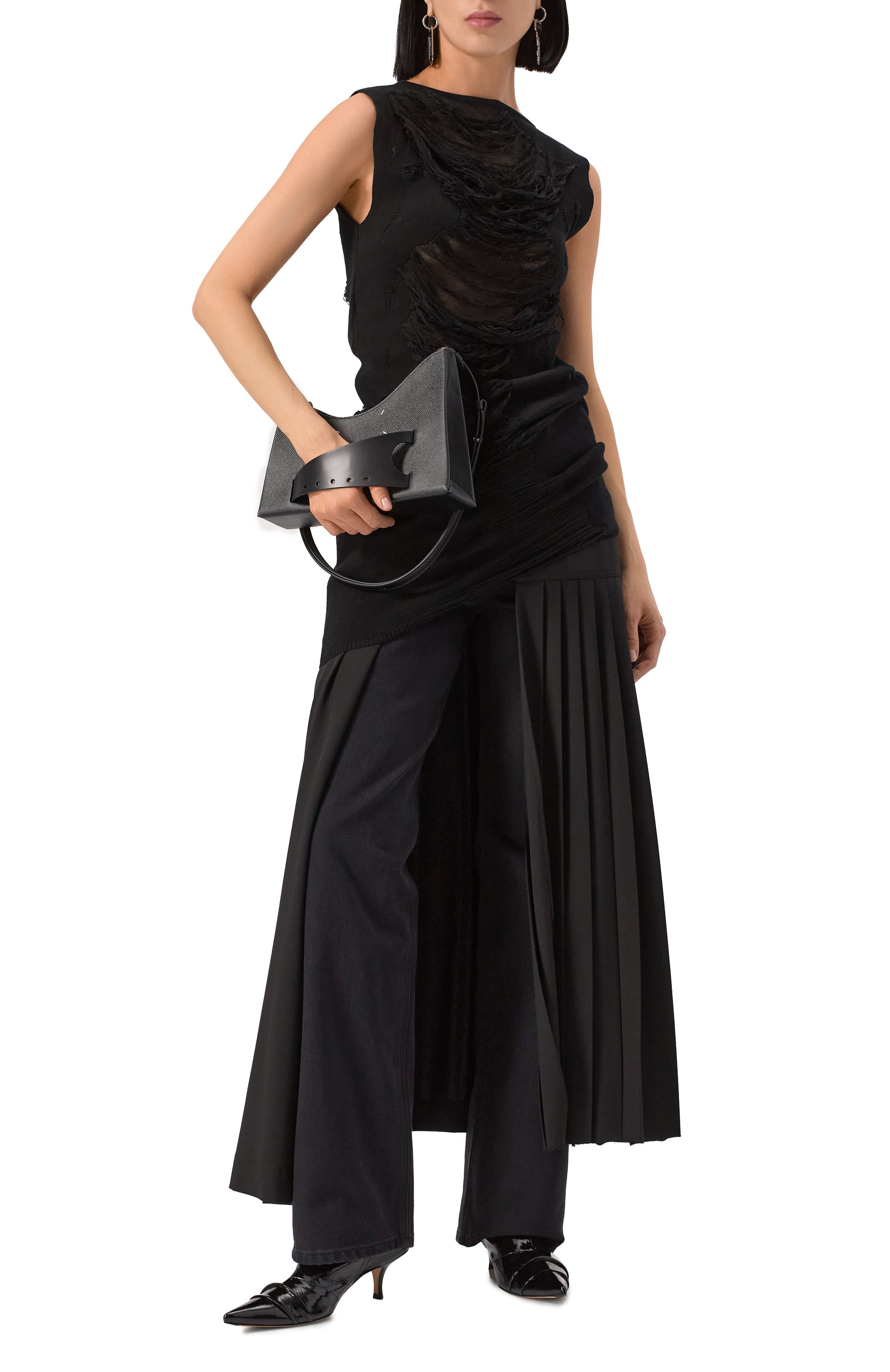 Кожаные ботильоны kinkies 55 MAISON MARGIELA, арт. S58WU0423/P8194, фото 2