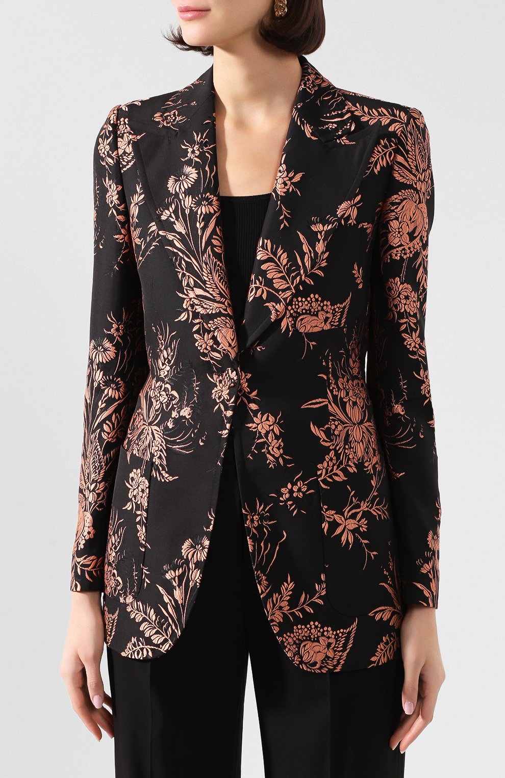 Жакет DRIES VAN NOTEN разноцветного цвета по цене 118000 руб., арт. 201-10412-9357, фото 3 Жакет DRIES VAN NOTEN, арт. 201-10412-9357, фото 3