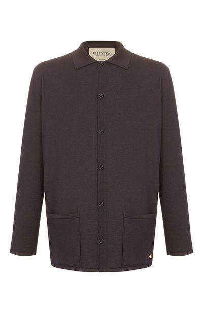 Мужской шерстяной кардиган VALENTINO, арт. 9V3KA06Q/BLY