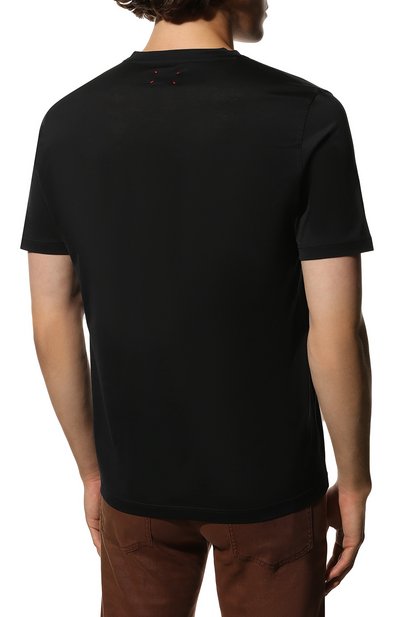 Хлопковая футболка KITON, арт. UK1165, фото 4