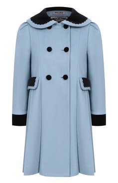 Шерстяное пальто MIU MIU, арт. MS1772-1LXN-F0D57, фото 1