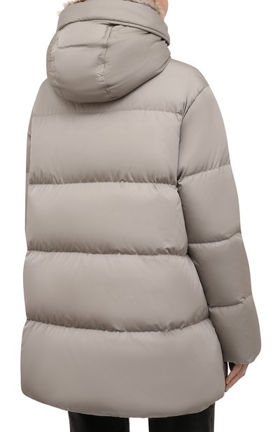 Пуховик LEMPELIUS серого цвета по цене 112500 руб., арт. 3000/275RS26, фото 4 Пуховик LEMPELIUS, арт. 3000/275RS26, фото 4