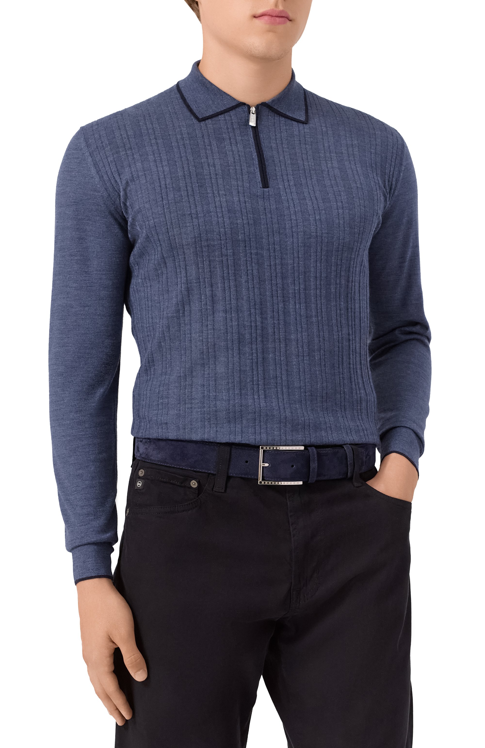 Замшевый ремень ARTIOLI, арт. P492/40, фото 2