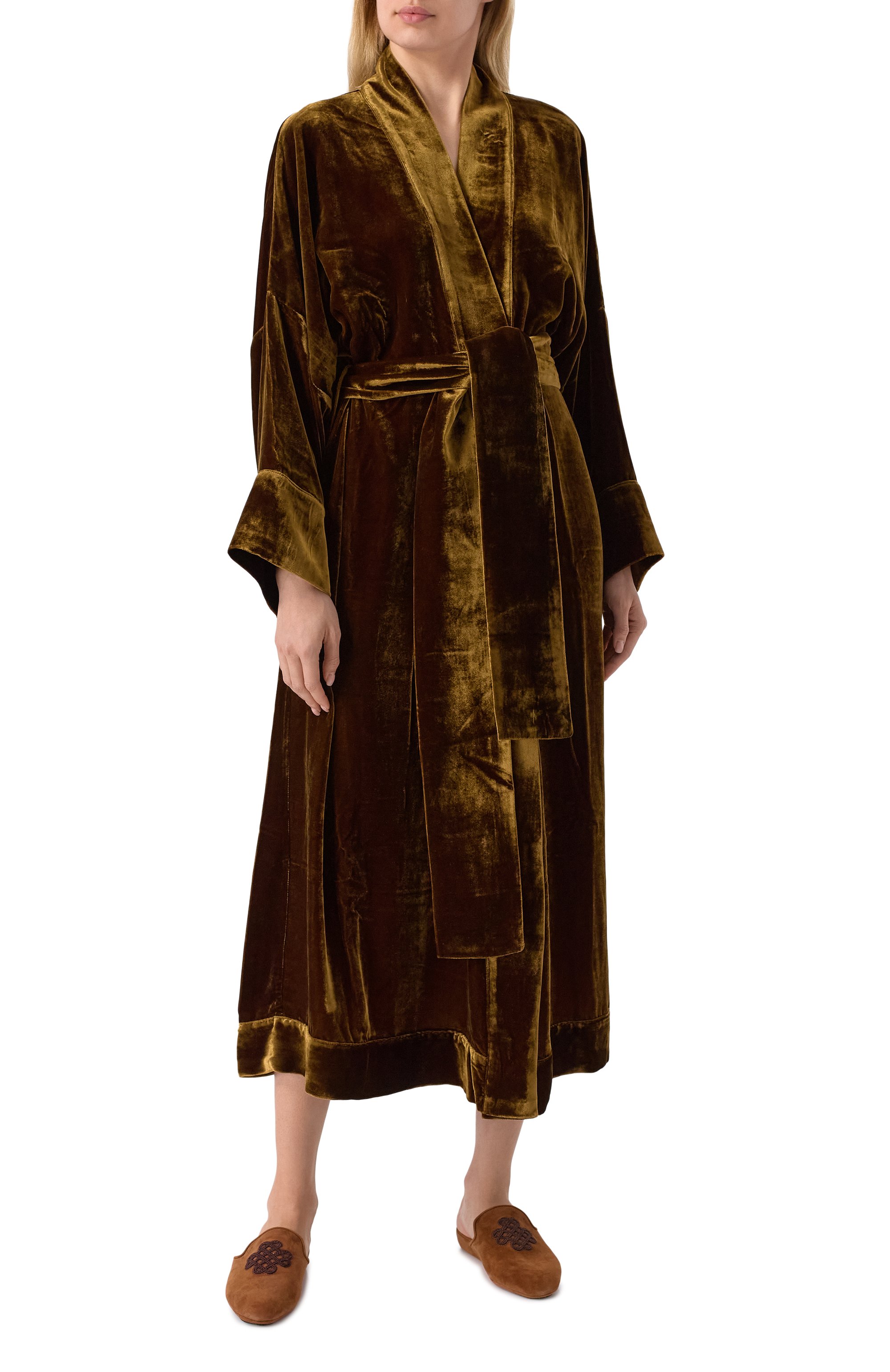 Бархатный халат ASCENO, арт. RS25_T028F40, фото 3