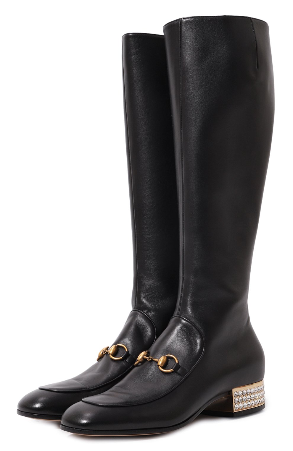 Кожаные сапоги GUCCI, арт. 525248 BKO00, фото 1