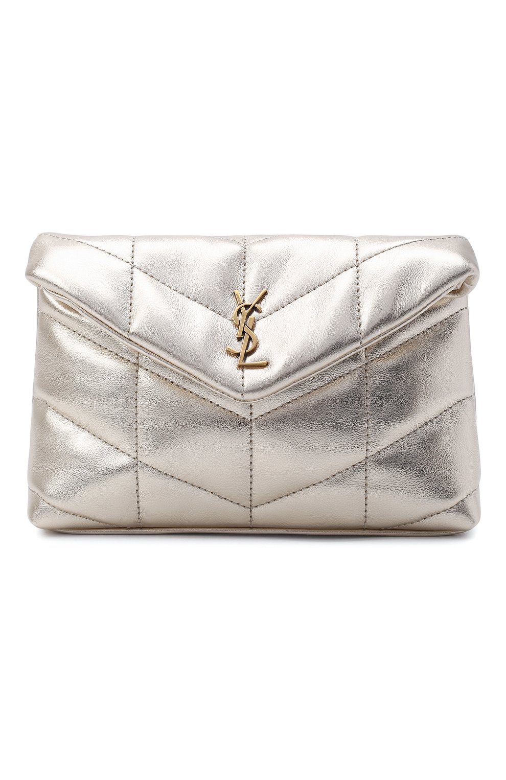 Клатч puffer small с футляром для кредитных карт SAINT LAURENT, арт. 650880/AAAA1, фото 1