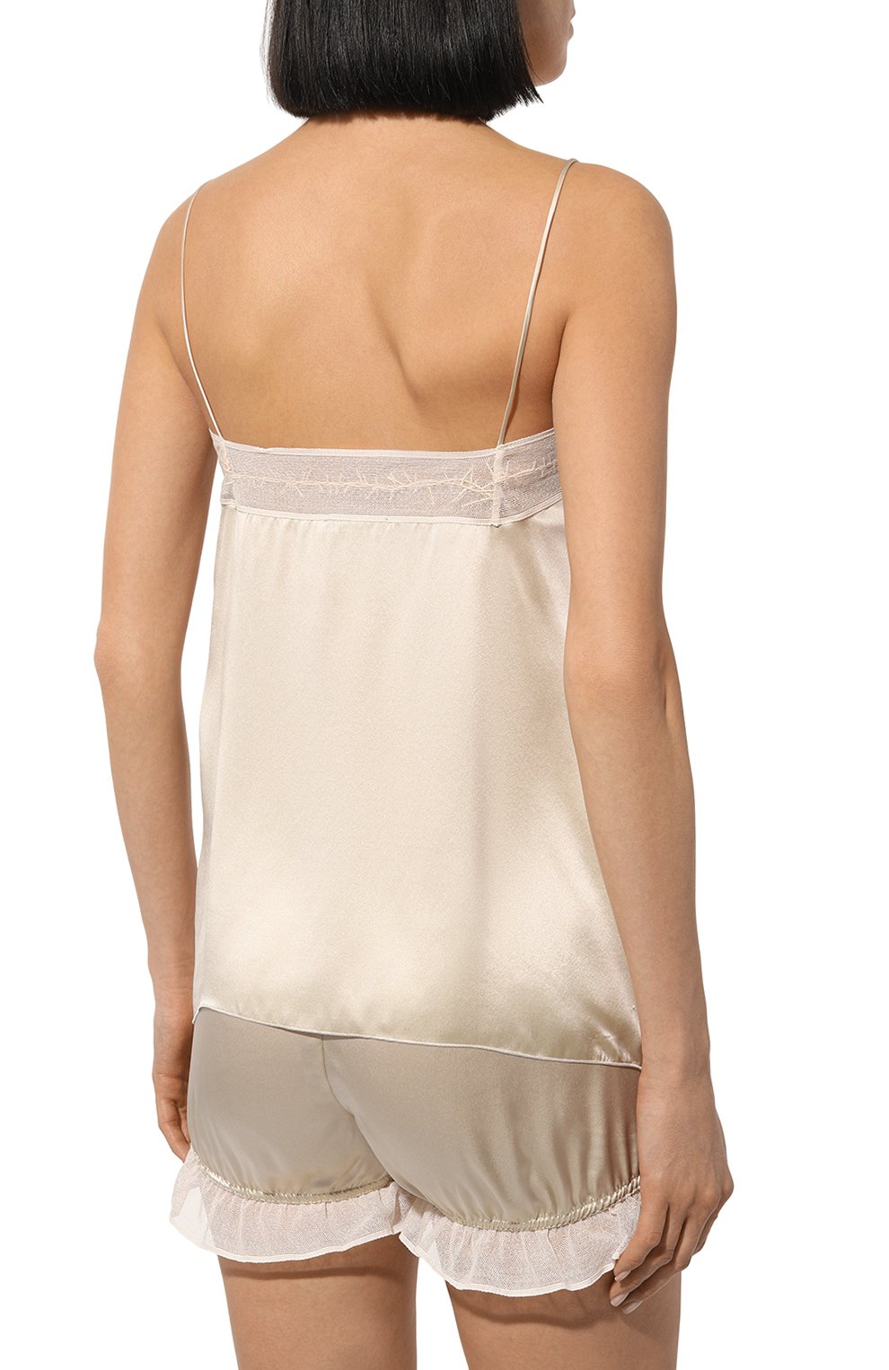 Шелковый топ ANN DEMEULEMEESTER, арт. 2402-W-T016-R-FA134-023, фото 4