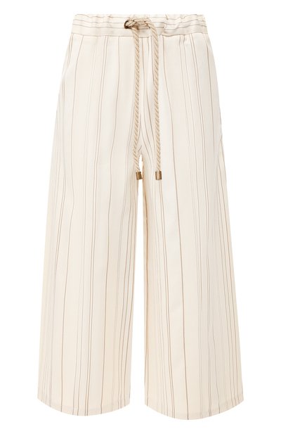 Брюки из смеси хлопка и льна ERIKA CAVALLINI, арт. P9/P/P9PN03, фото 1