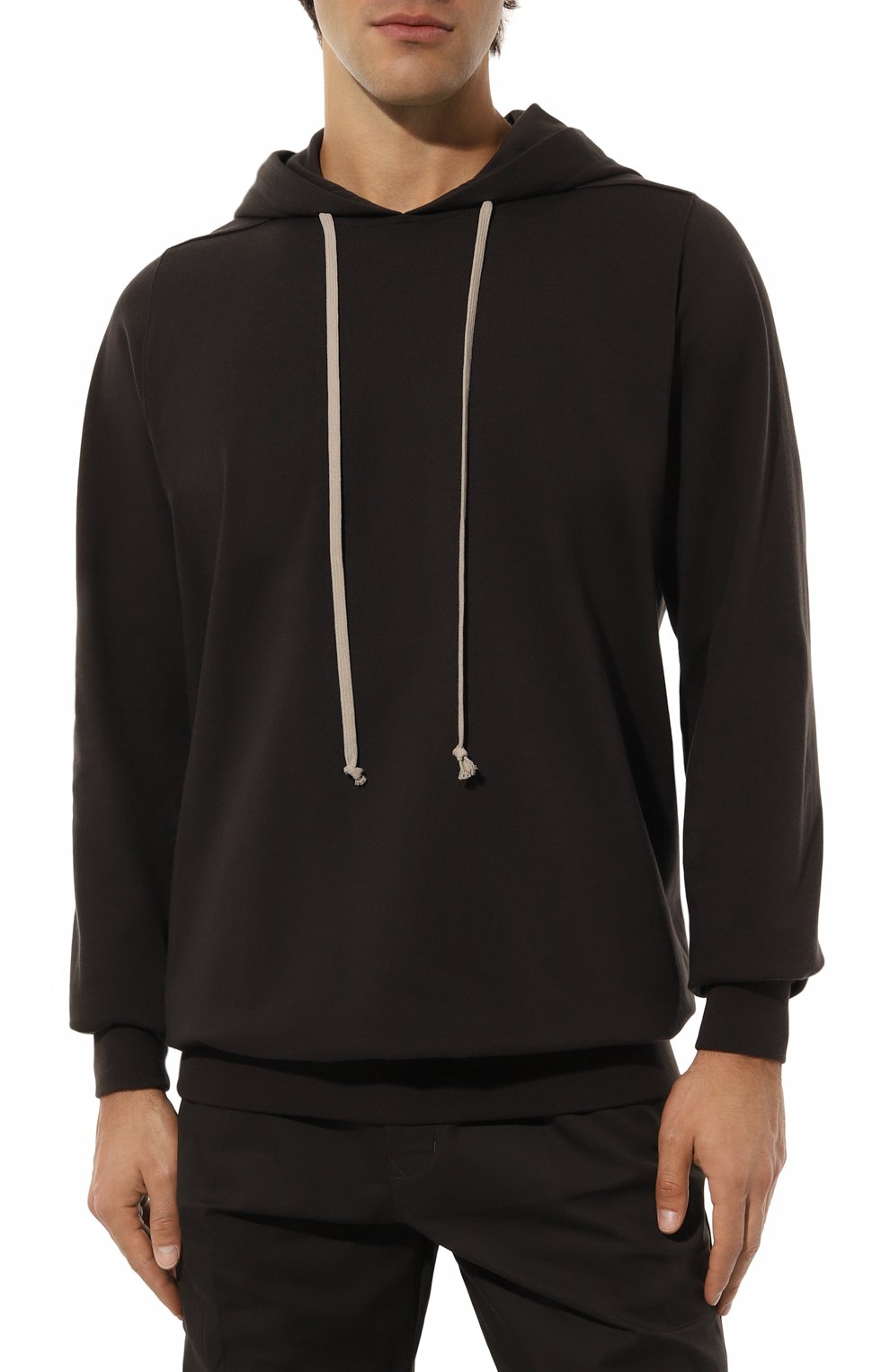 Хлопковое худи RICK OWENS, арт. RU02D6282/BA, фото 3