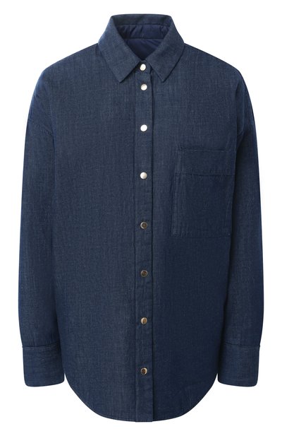 Женская джинсовая куртка-рубашка LORENA ANTONIAZZI, арт. P2552PI24A/9955