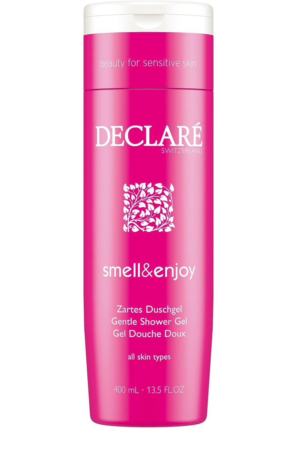 Деликатный гель для душа smell&enjoy (400ml) DECLARE бесцветного цвета по цене 2400 руб., арт. 608, фото 1 Деликатный гель для душа smell&enjoy (400ml) DECLARE, арт. 608, фото 1