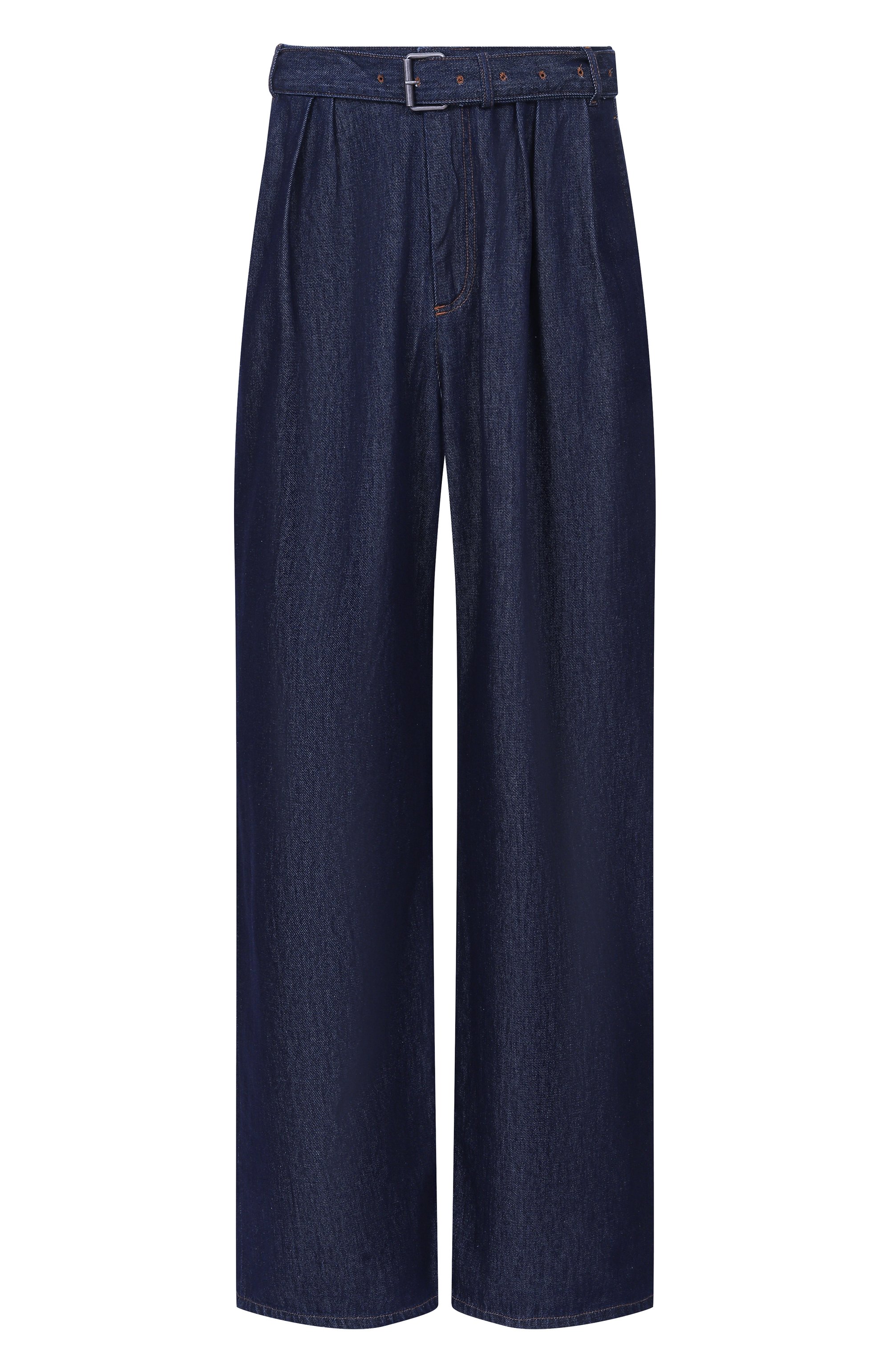 Джинсы DRIES VAN NOTEN темно-синего цвета по цене 72200 руб., арт. 020956/3385, фото 1 Джинсы DRIES VAN NOTEN, арт. 020956/3385, фото 1