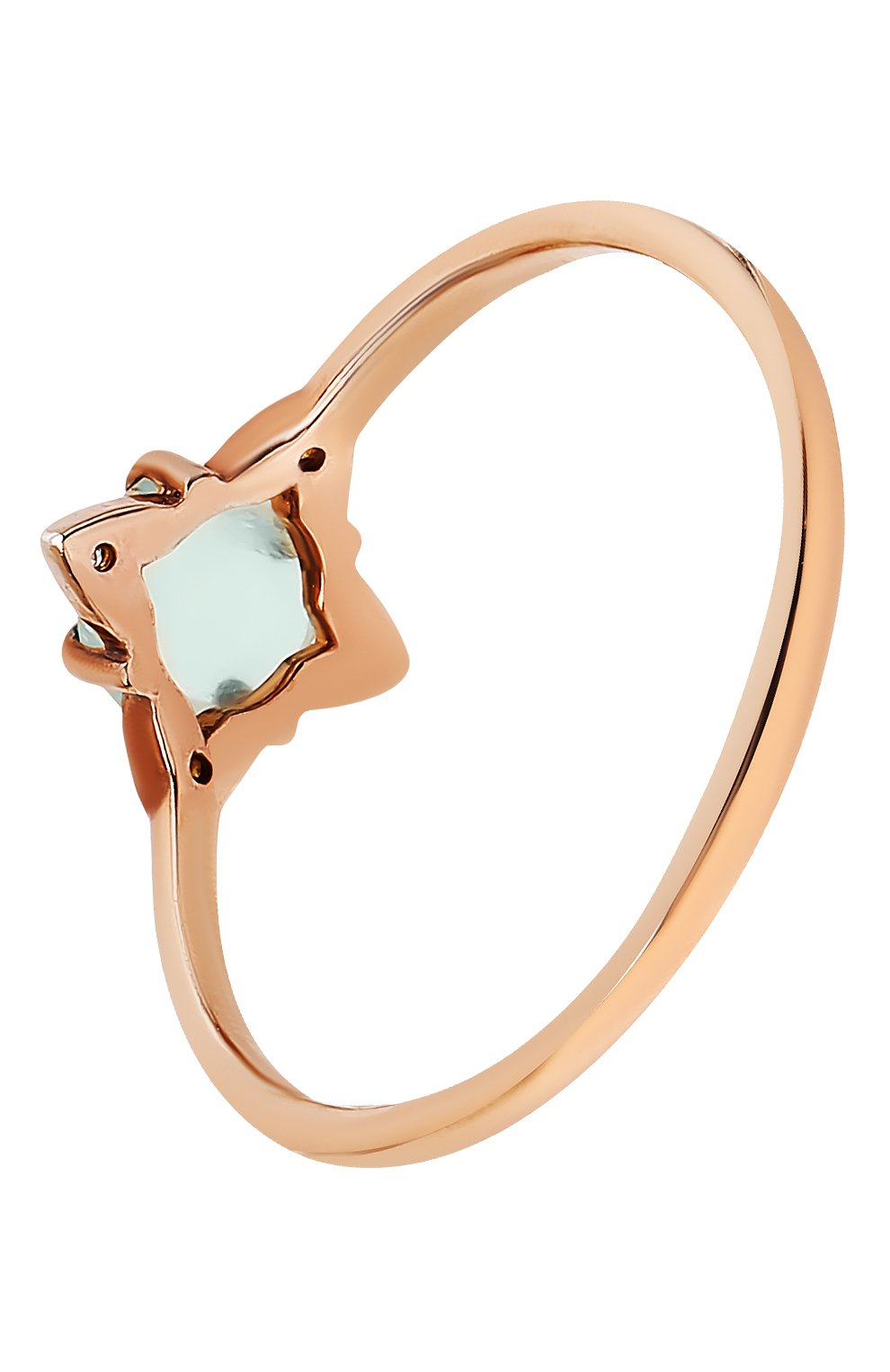 Кольцо роза ветров с аквамарином MOONKA, арт. tr-rr-aqm, фото 3