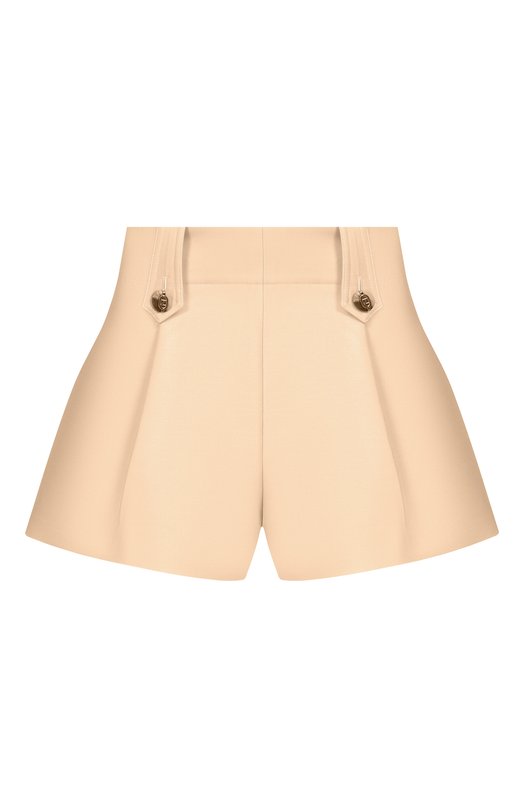 Шорты из шерсти и шелка Zimmermann 7397AS261 Кремовый 7397AS261