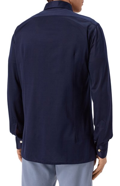 Хлопковая р�убашка KITON, арт. UMCNERH0923416, фото 3