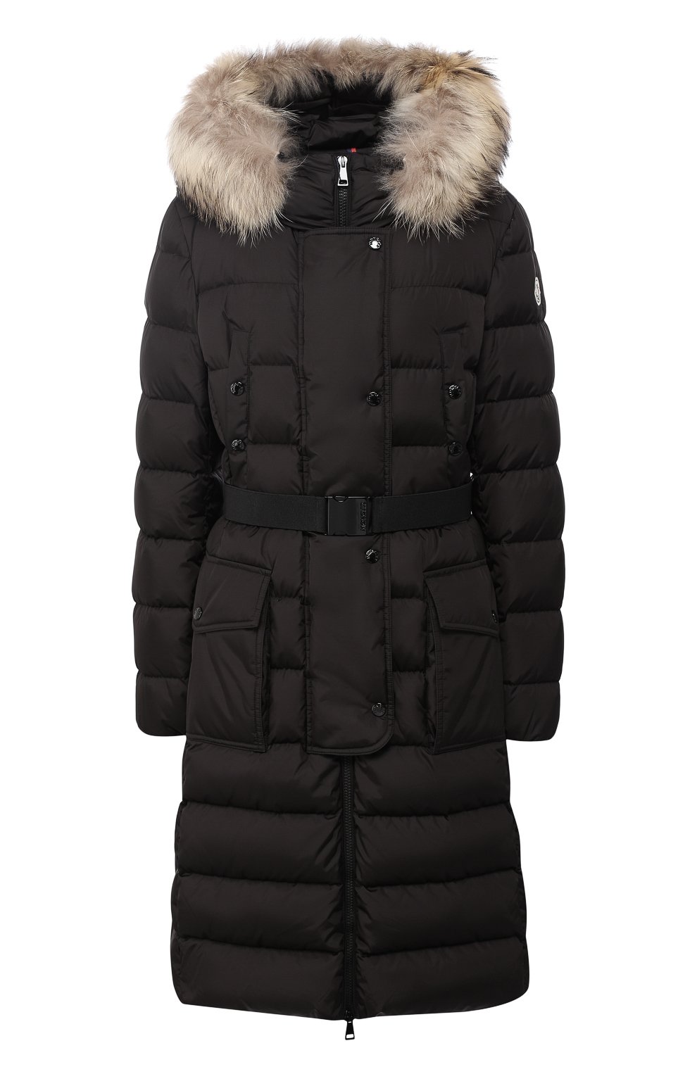 Пуховик с меховой отделкой капюшона MONCLER, арт. D2-093-49884-25-68065, фото 1