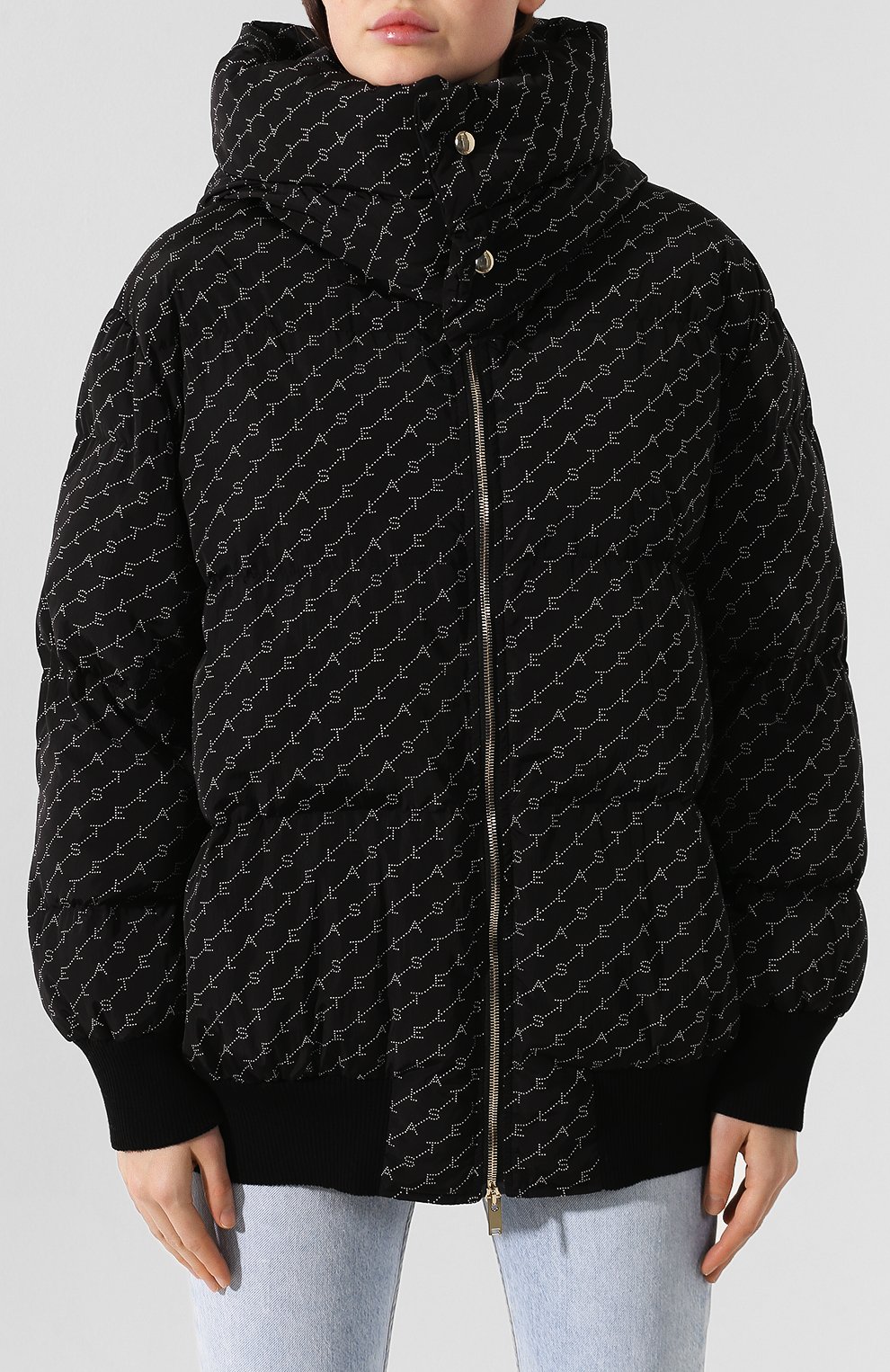 Куртка STELLA MCCARTNEY черного цвета по цене 105500 руб., арт. 530121/SNA12, фото 3 Куртка STELLA MCCARTNEY, арт. 530121/SNA12, фото 3