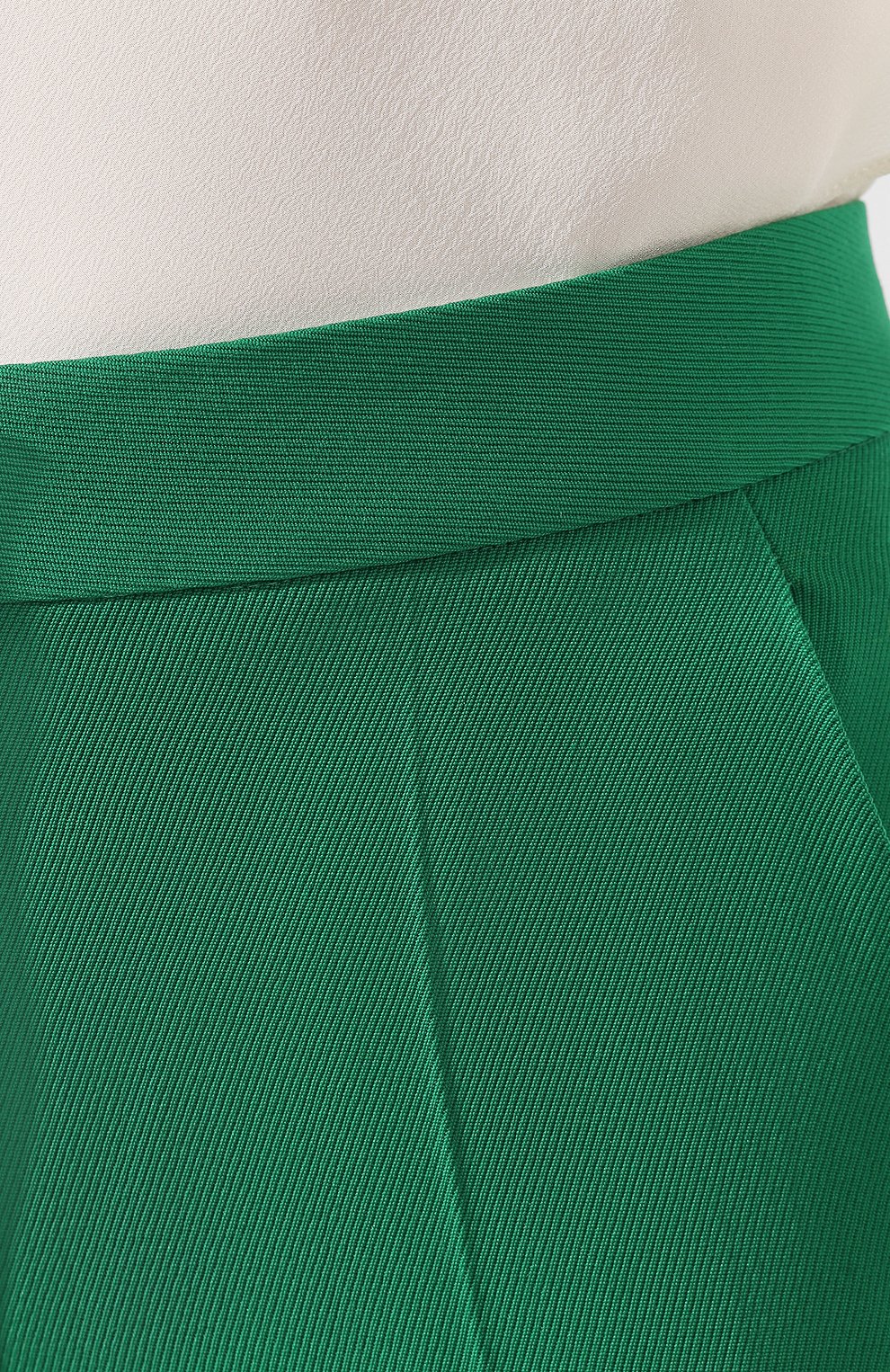 Шерстяные брюки STELLA MCCARTNEY зеленого цвета по цене 79950 руб., арт. 529866/SNB42, фото 5 Шерстяные брюки STELLA MCCARTNEY, арт. 529866/SNB42, фото 5