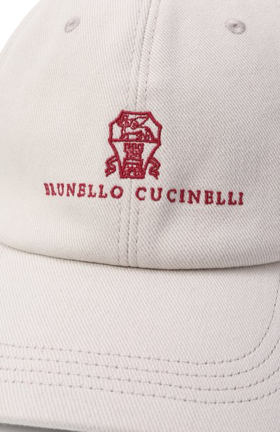 Хлопковая бейсболка BRUNELLO CUCINELLI, арт. M277P9850, фото 3