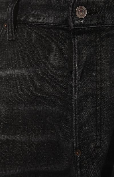 Джинсы DSQUARED2 черного цвета по цене 65500 руб., арт. S71LB1141/S30357, фото 5 Джинсы DSQUARED2, арт. S71LB1141/S30357, фото 5