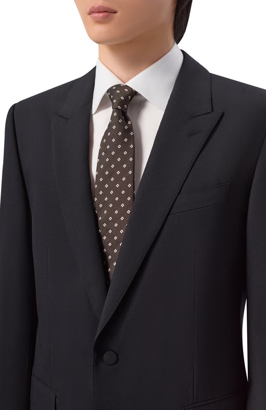 Галстук BOSS 50560857 Коричневый  50560857 Фото 2