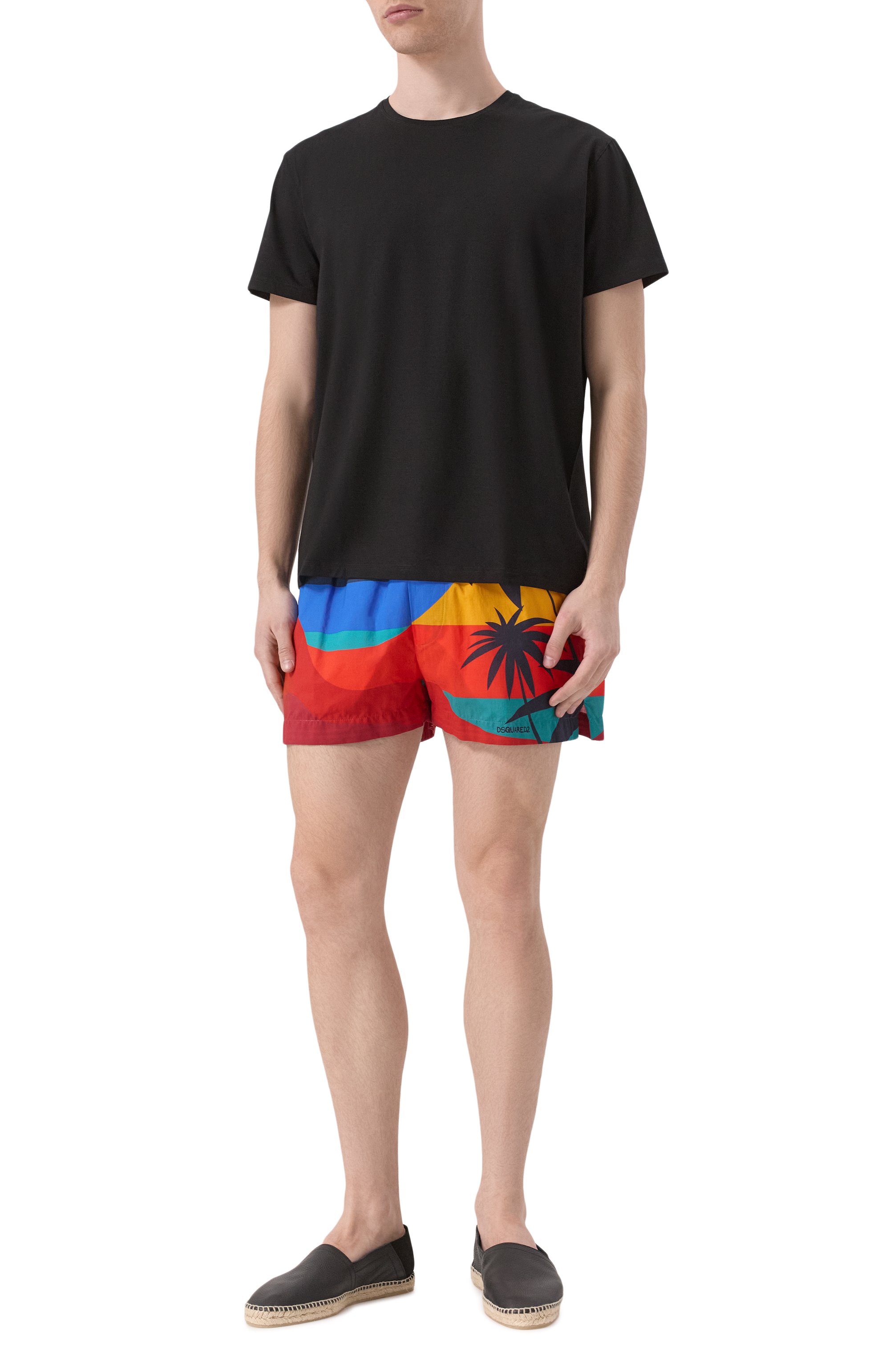 Хлопковые шорты DSQUARED2, арт. S78MU0058/D35279, фото 2