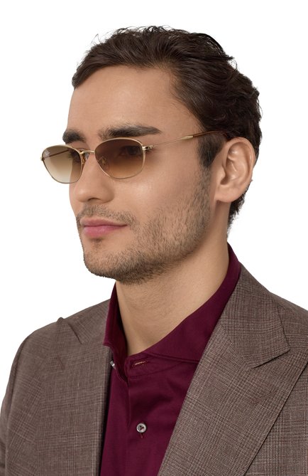 Женские солнцезащитные очки RAY-BAN коричневого цвета, арт. 3749-001/51 | Ф�ото 2 (Нос: Не проставлено; Региональные ограничения белый список (Axapta Mercury): Не проставлено)