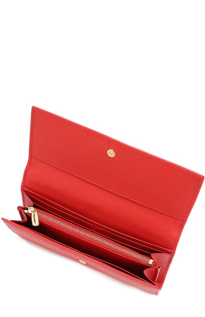 Кожаный кошелек с тиснением dauphine DOLCE & GABBANA, арт. 0116/BI0087/A1001, фото 3