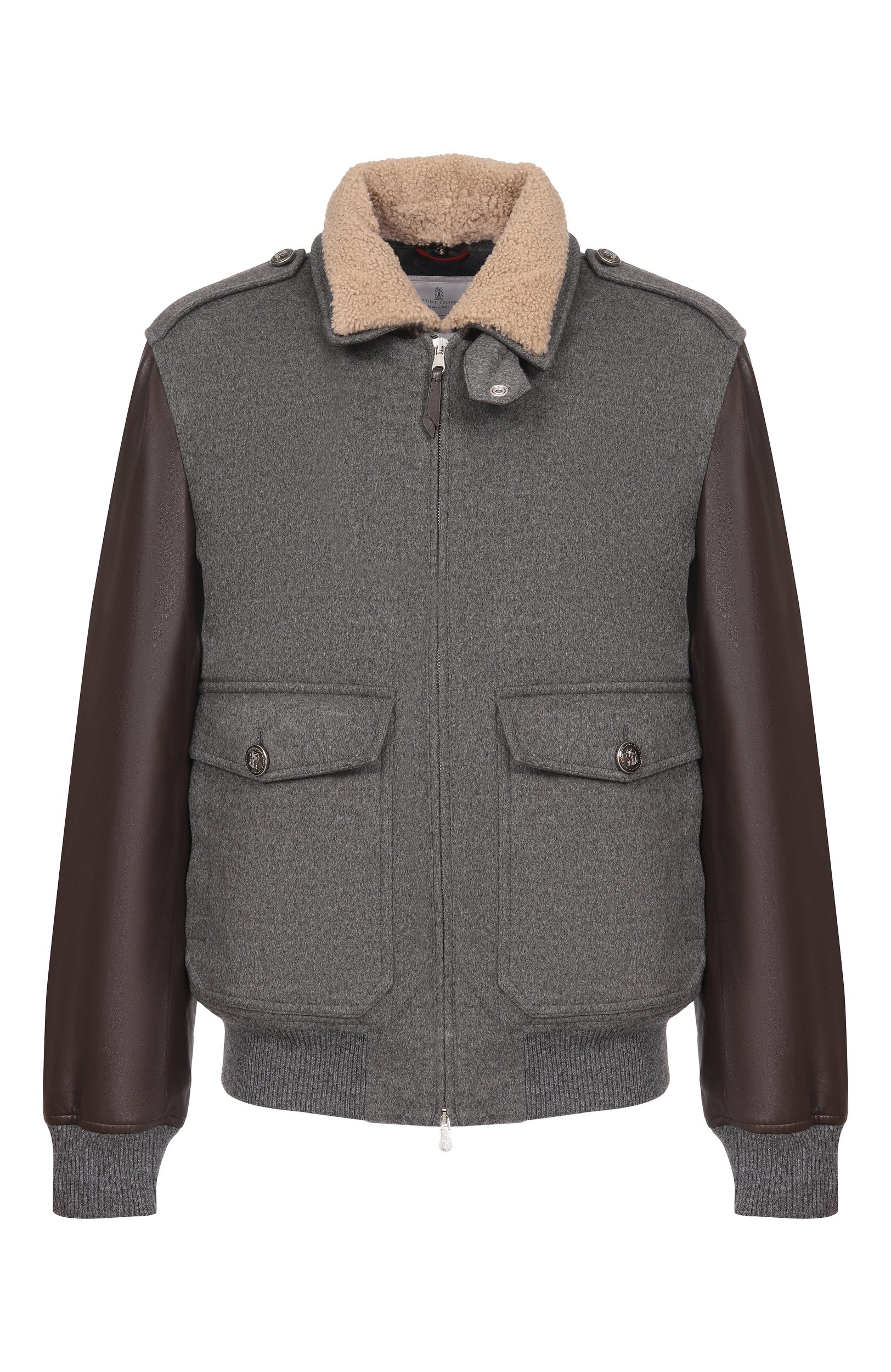 Кашемировый бомбер BRUNELLO CUCINELLI, арт. MM4006004, фото 1