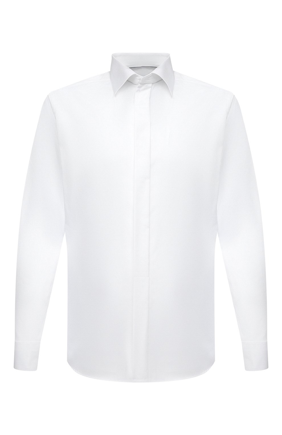 Хлопковая сорочка ETON белого цвета по цене 21550 руб., арт. 3000 70518, фото 1 Хлопковая сорочка ETON, арт. 3000 70518, фото 1