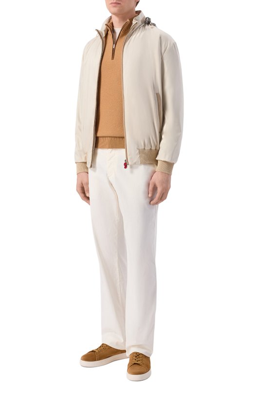 Бомбер Kiton UW2314V0822H Кремовый  UW2314V0822H Фото 2