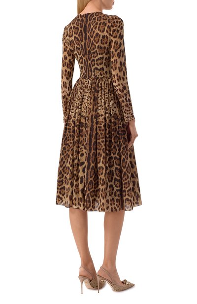 Шелковое платье DOLCE & GABBANA, арт. F6JGNT/FSA5N, фото 3