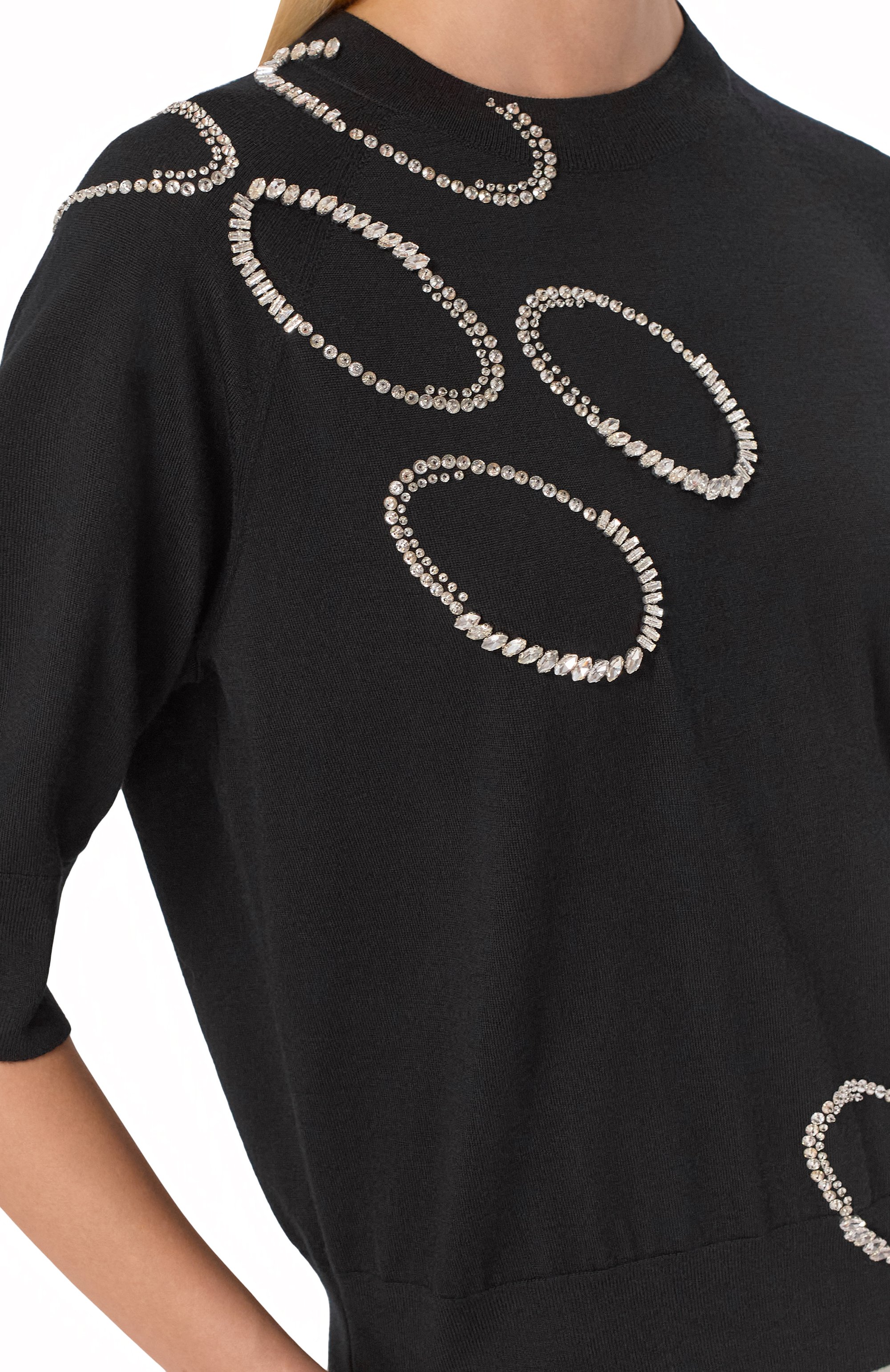 Шерстяной пуловер DRIES VAN NOTEN, арт. 011202/3700, фото 5