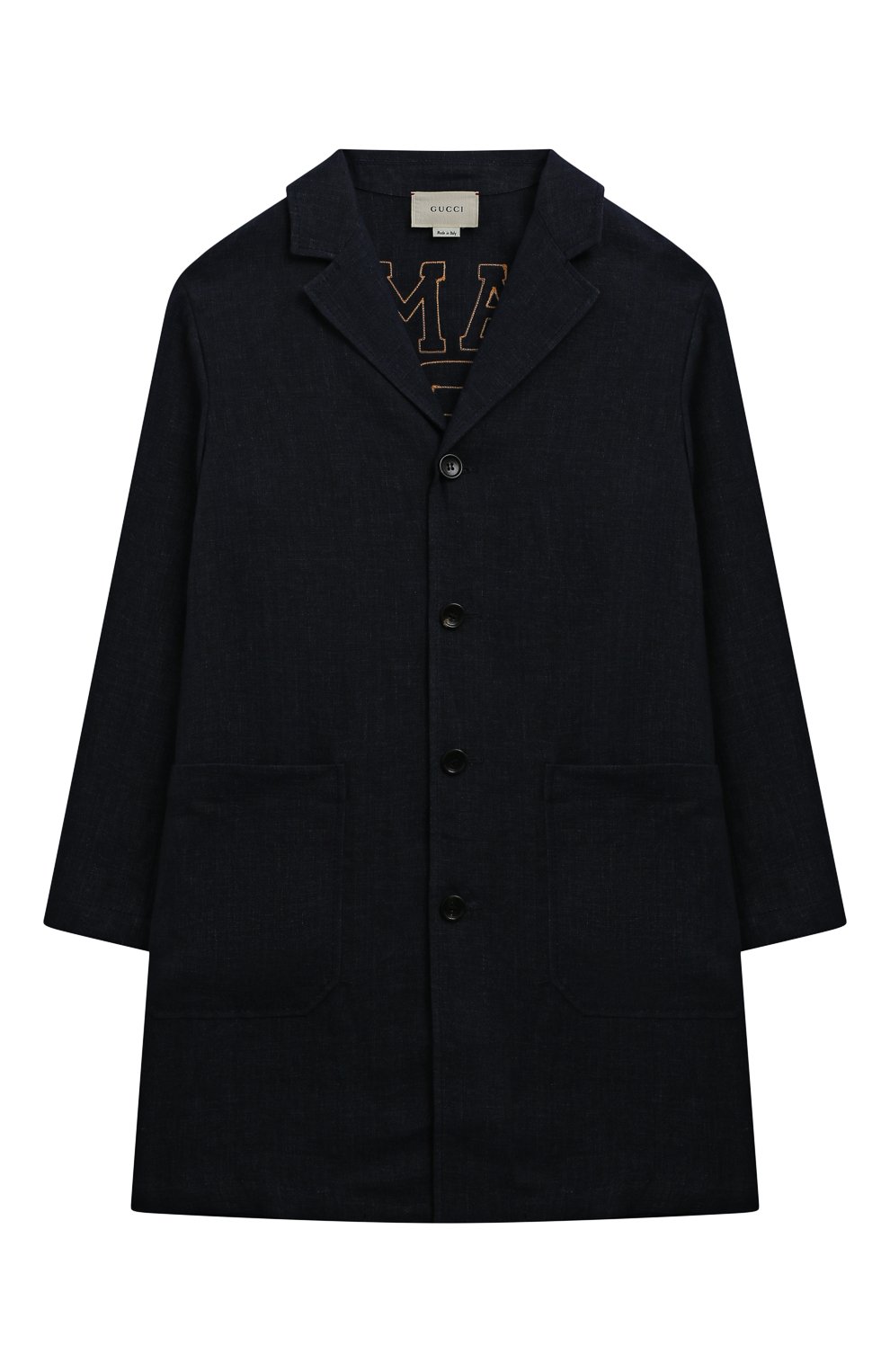 Льняное пальто GUCCI, арт. 591575 XWAGZ, фото 1