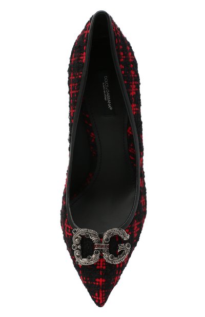 Комбинированные туфли lori DOLCE & GABBANA, арт. CD1361/AJ859, фото 5