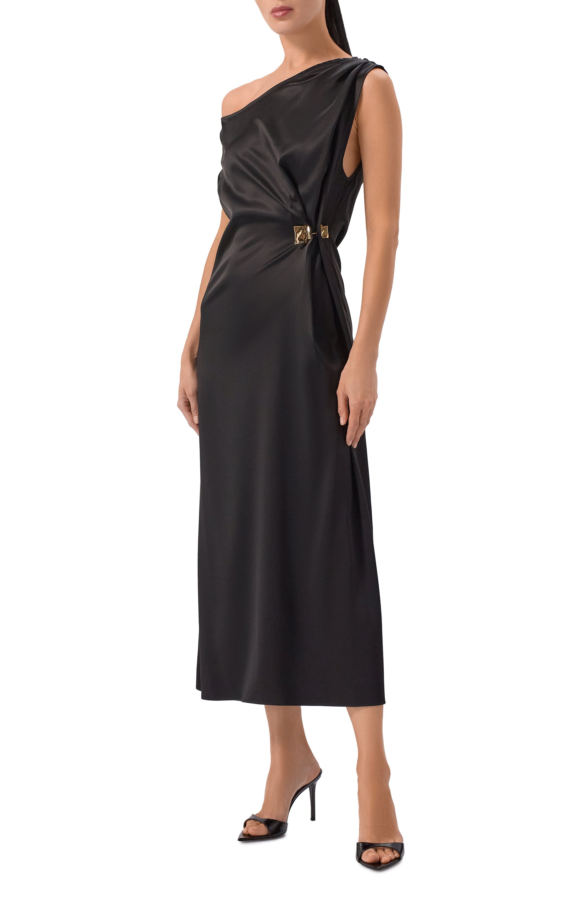 Атласное платье DANAME, арт. 626SS6806A, фото 2