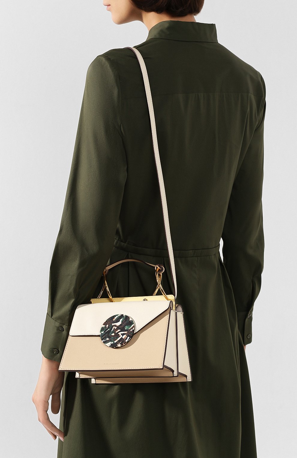 Сумка phoebe bis DANSE LENTE, арт. PH0EBE BIS/TAN/MARSHMALL0W, фото 5