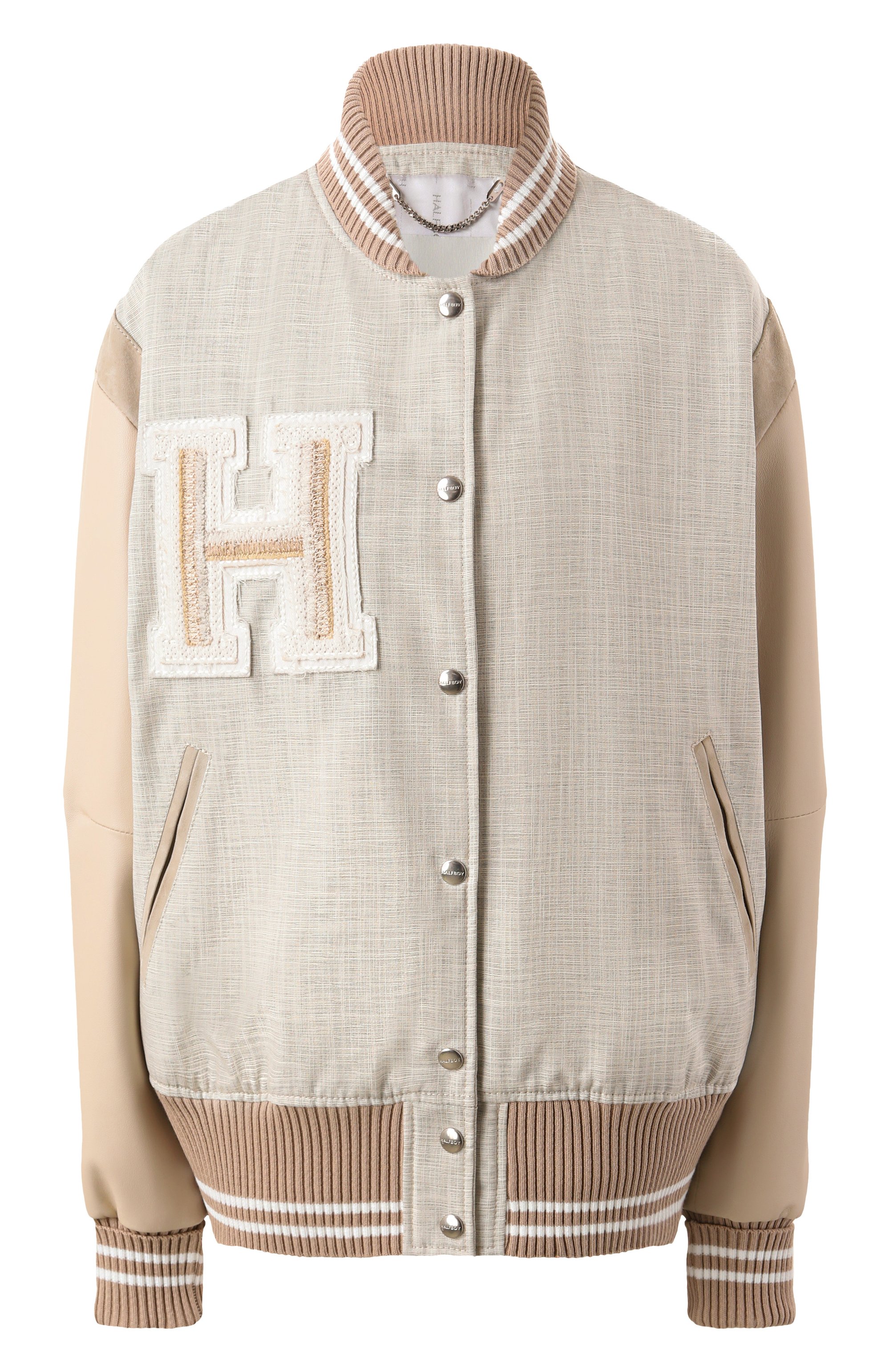 Кожаный бомбер HALFBOY, арт. HS251WL008, фото 1