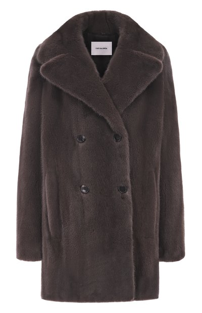 Женская шуба из норки YVES SALOMON, арт. 26WYM30881VMLX